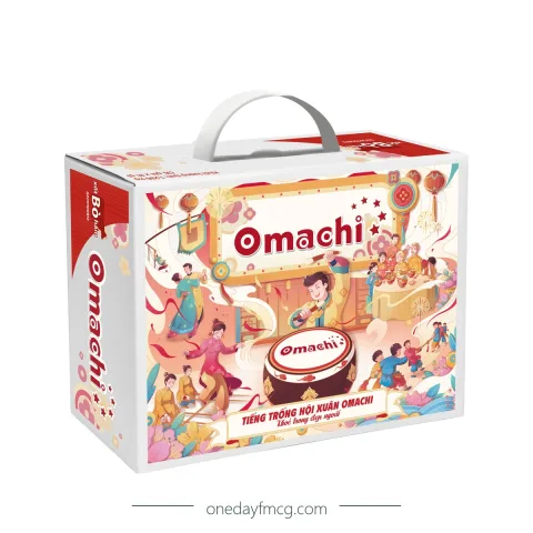 Omachi Mì dinh dưỡng khoai tây xốt bò hầm 81g