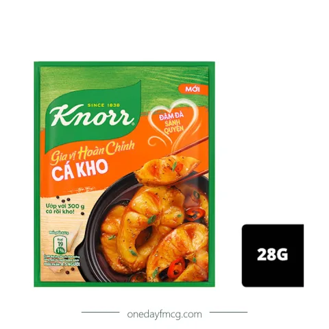 Gia vị cá kho Knorr gói 28g