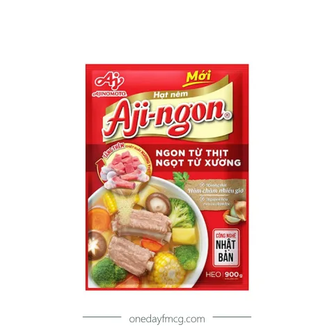 Hạt nêm Aji-Ngon vị heo gói 900g