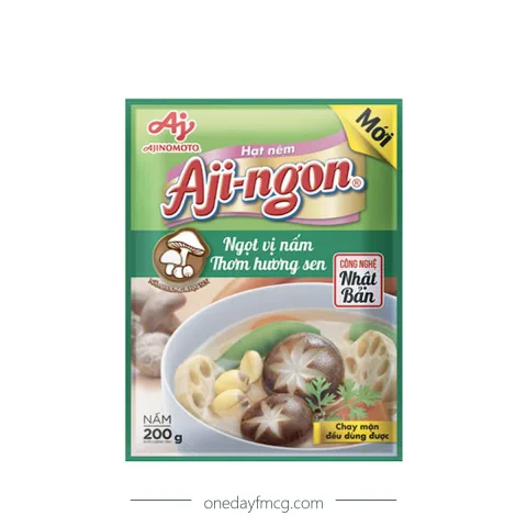 Hạt nêm Aji-Ngon nấm hương và hạt sen 200g