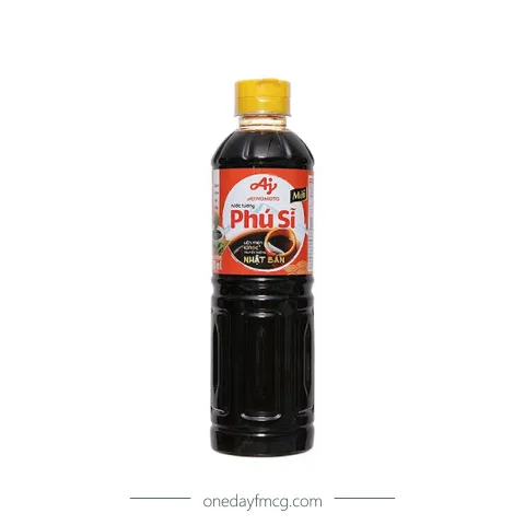 Nước tương Phú Sĩ Ajinomoto chai 500ml