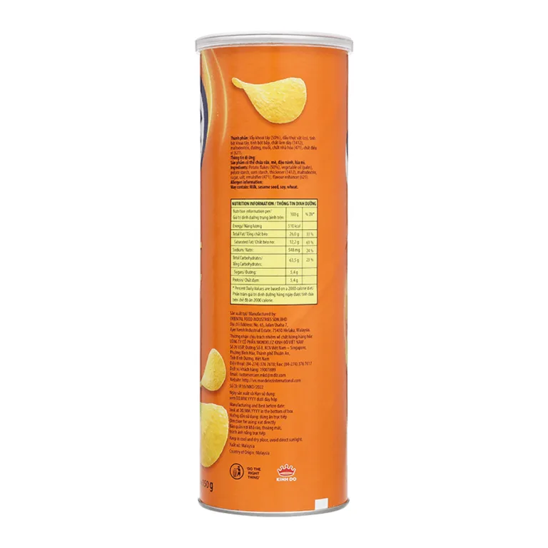 Slide Potato Chips Original Flavored 150g