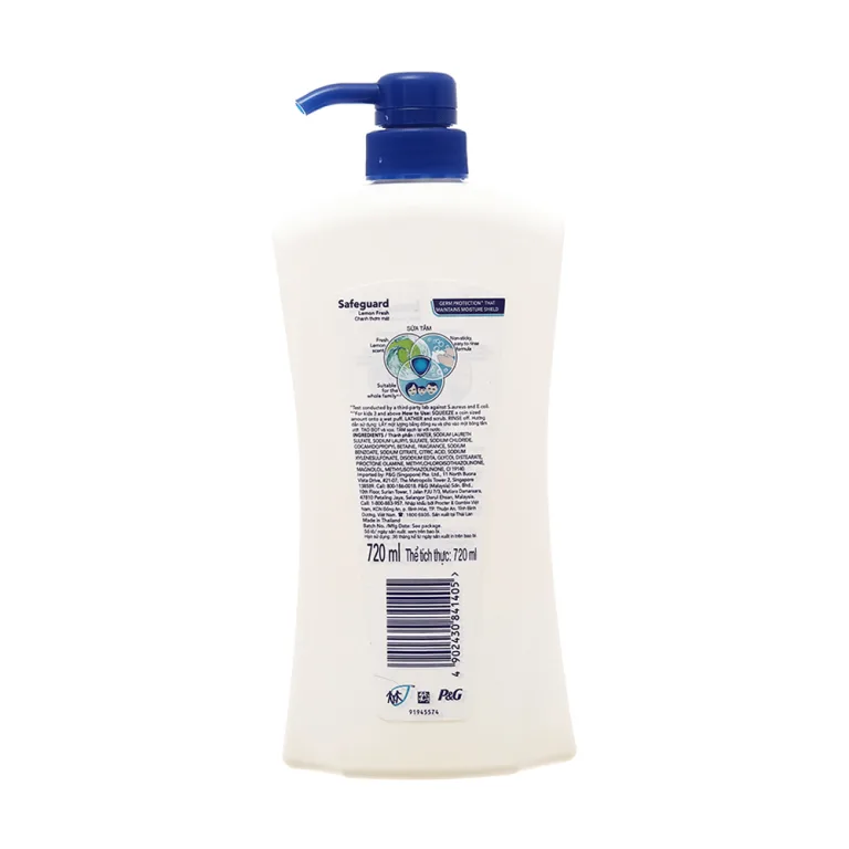 Safeguard Body Wash Lemon Fresh 720ml