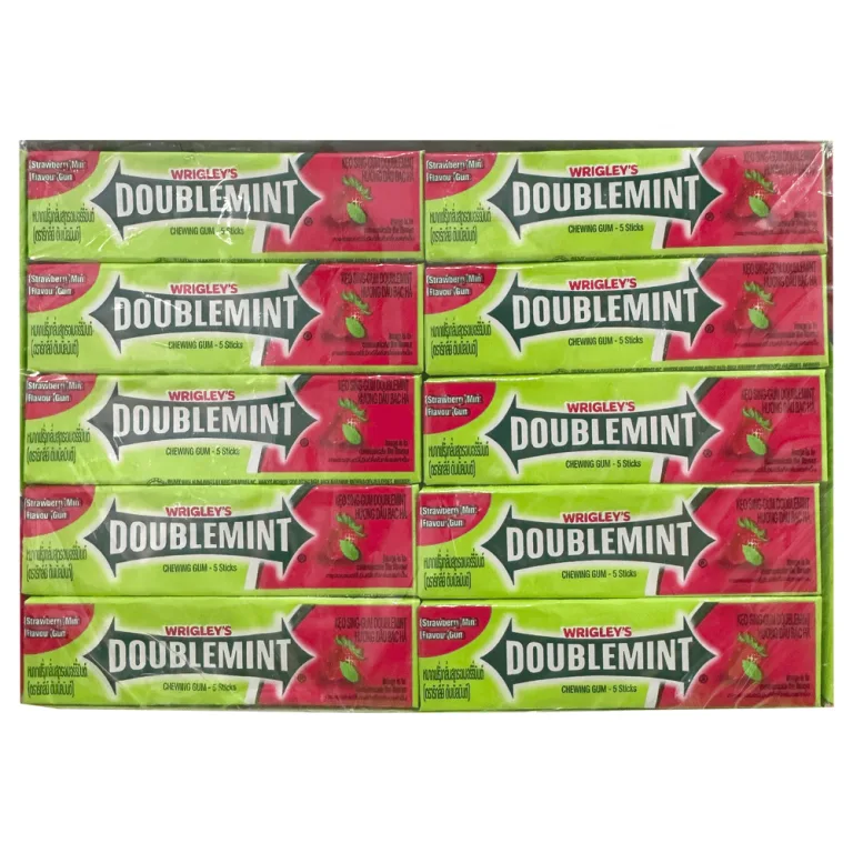 Doublemint Chewing Gum Strawberry 60 Boxes