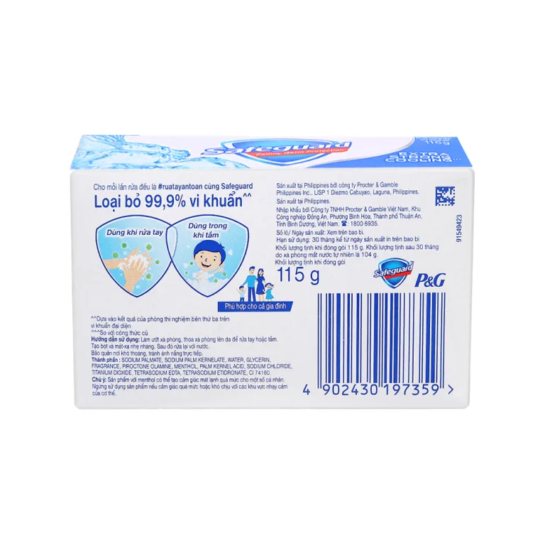 Safeguard Soap Arctic Fresh 130g x 72 bars