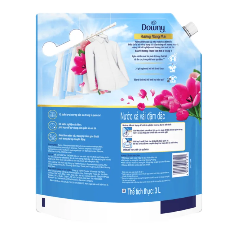 Downy Fabric Softener Sunrise Fresh 3L