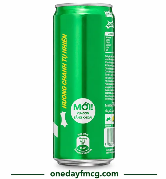Sprite Lemon Soft Drink 320mL