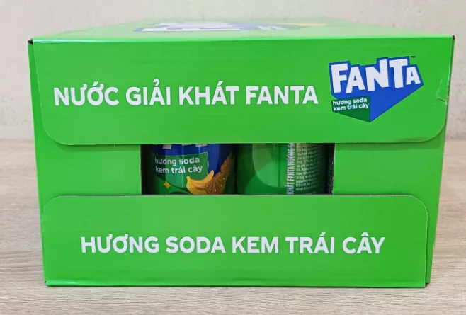 Fanta Soda Cream Flavored Soft Drink 320mL