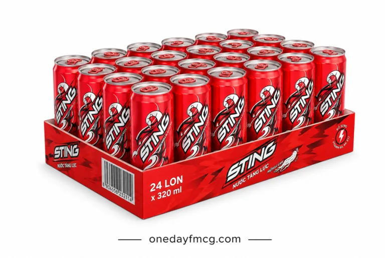 Sting Energy Drink Strawberry 320mL
