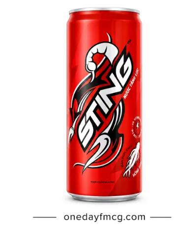 Sting Energy Drink Strawberry 320mL