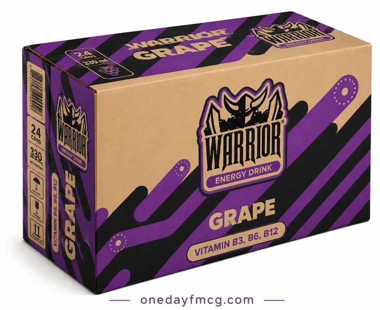 Warrior Grape Energy Drink 330ml