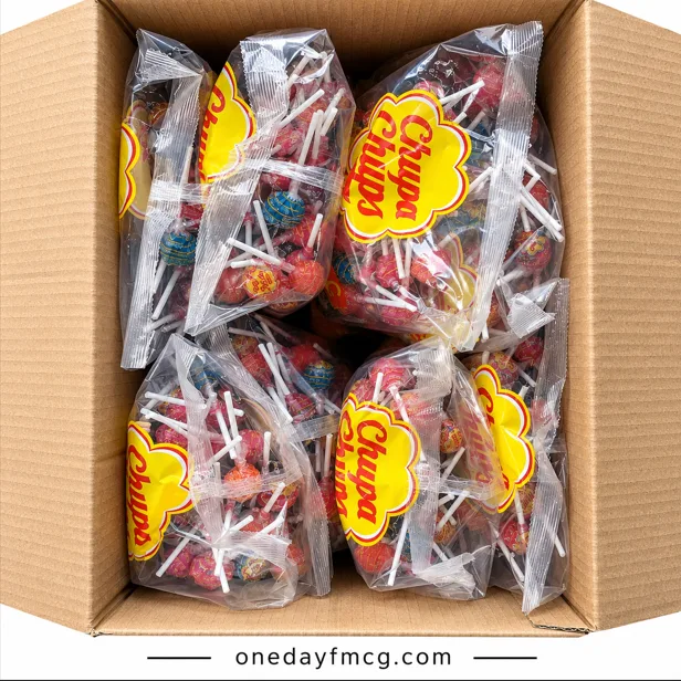 Chupa Chups Lollipops Mixed Flavors The Best Item 558g x 18 Bags