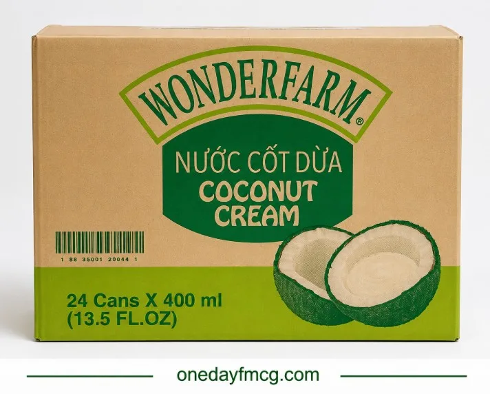 Wonderfarm Coconut Cream 160ml