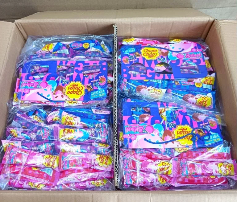 Chupa Chups Lollipop with Big Babol Gum Center Filled 432g