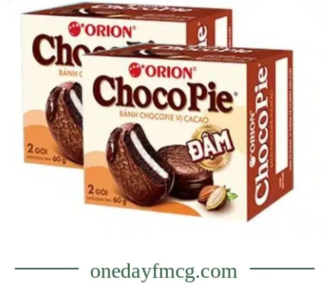 Orion ChocoPie Dark 60g – Powerful Cacao Burst