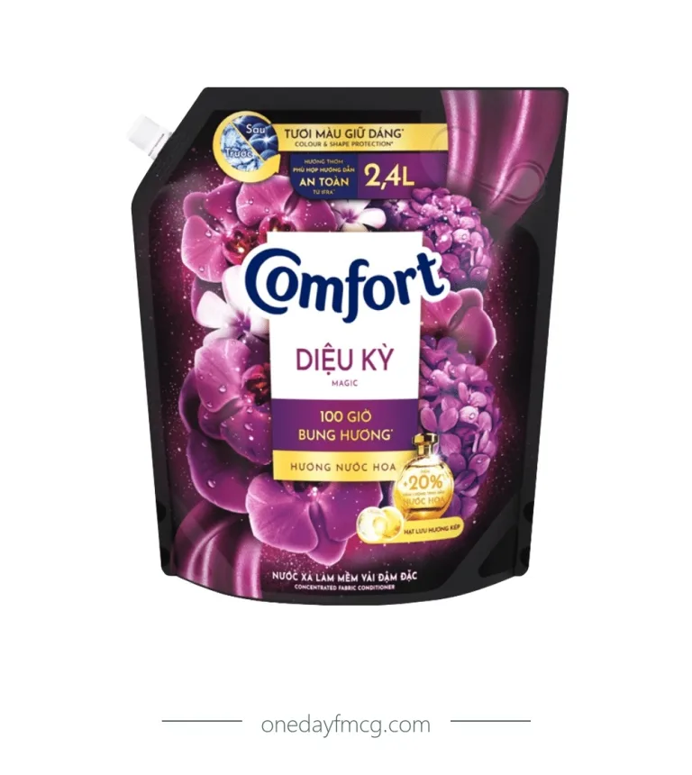Comfort Fabric Softener Bella Perfume 2.4L x 4 pouches