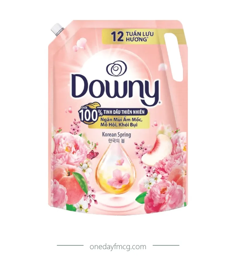 Downy Fabric Softener Korean Spring 2.5L x 4 pouches