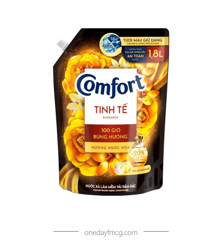 Comfort Fabric Softener Sophia Perfume 1.8L x 4 pouches