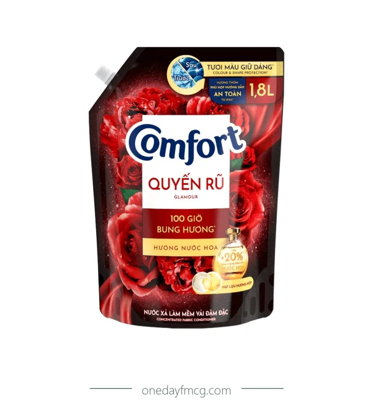 Comfort Fabric Softener Jennie Perfume 1.8L x 4 pouches