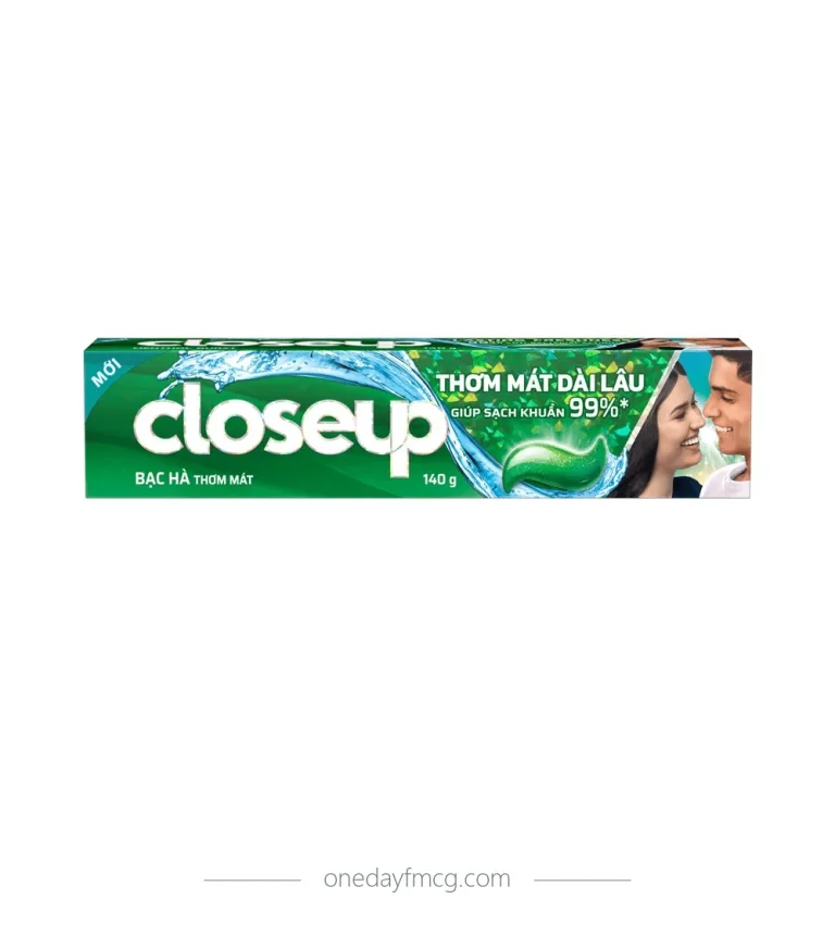 Closeup Toothpaste Ever Fresh Menthol Burst 140g x 60 Tubes