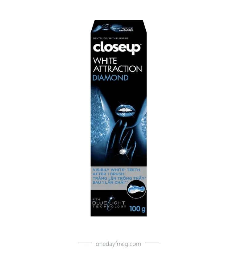 Closeup Toothpaste White Attraction Diamond (Vietnam) 100g x 36 tubes