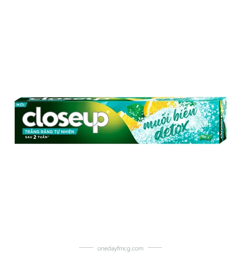 Closeup Toothpaste Whitening Sea Salt Detox 180g x 36 tubes