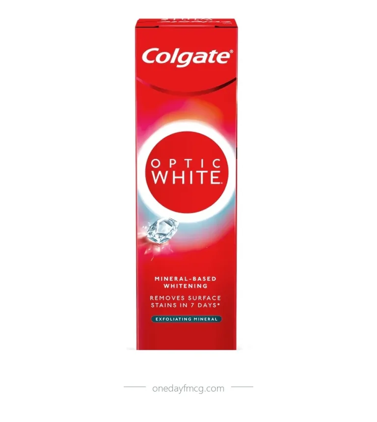 Colgate Optic White Toothpaste Exfoliating Mineral 100g x 48 tubes