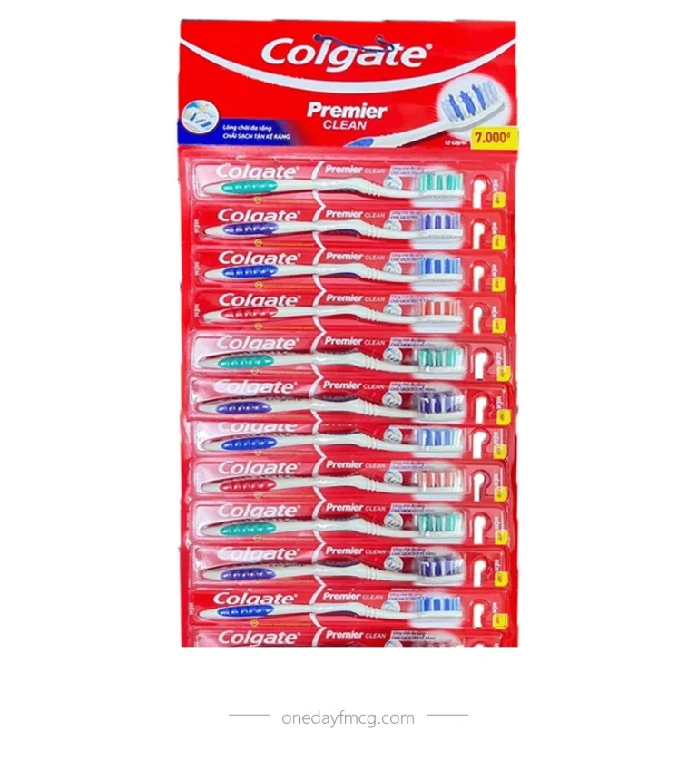 Colgate Toothbrush Premier Clean Hanger 12