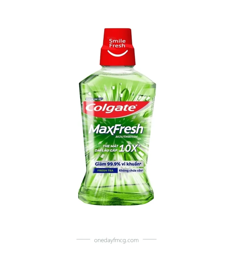 Colgate MaxFresh Mouthwash Fresh Tea 250mL x 12 bottles