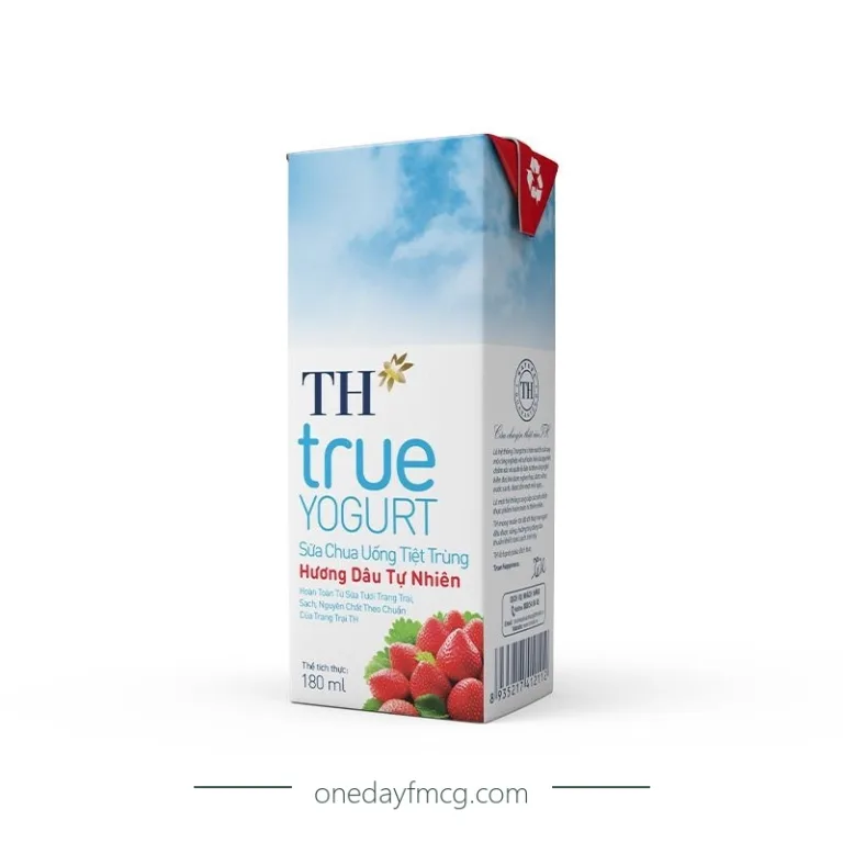 TH true YOGURT Strawberry Pasteurized Yogurt