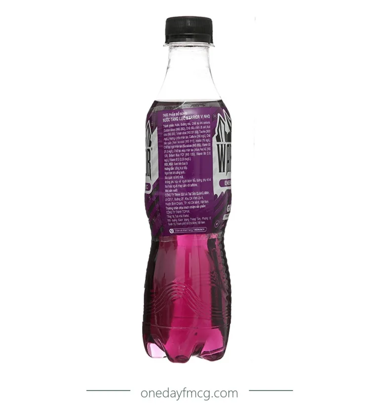 Warrior Energy Drink Grape 330mL