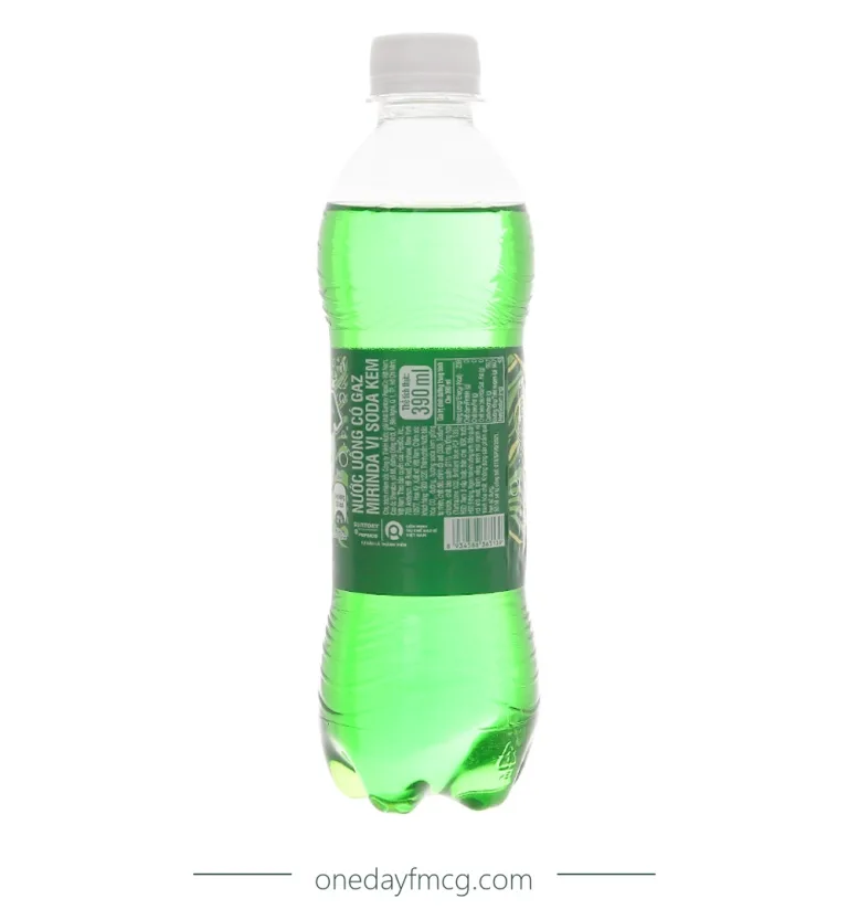 Mirinda Soda Cream Flavored Soft Drink 390mL
