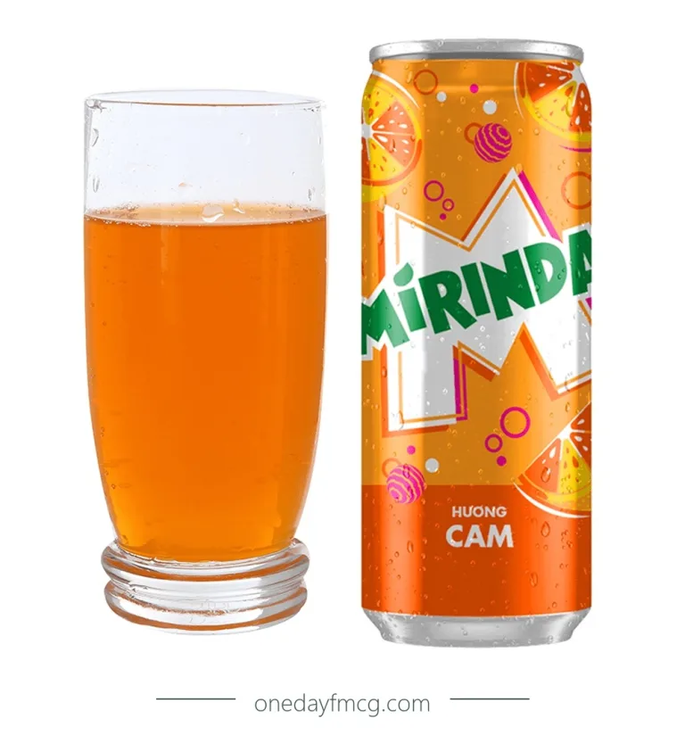 Mirinda Orange Flavored Soft Drink 320mL