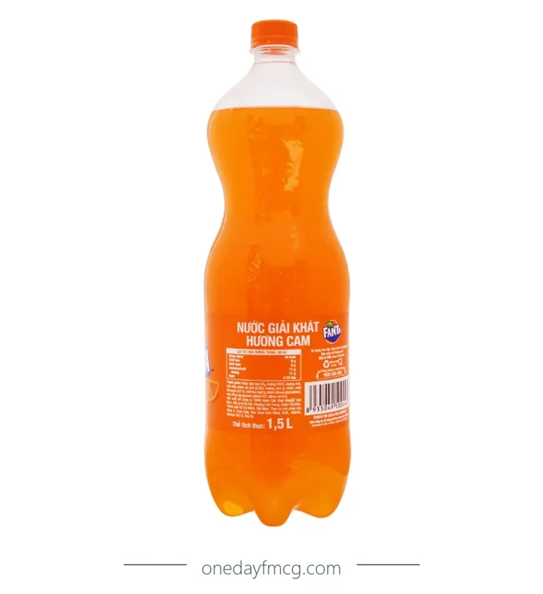 Fanta Orange Flavored Soft Drink 1.5L