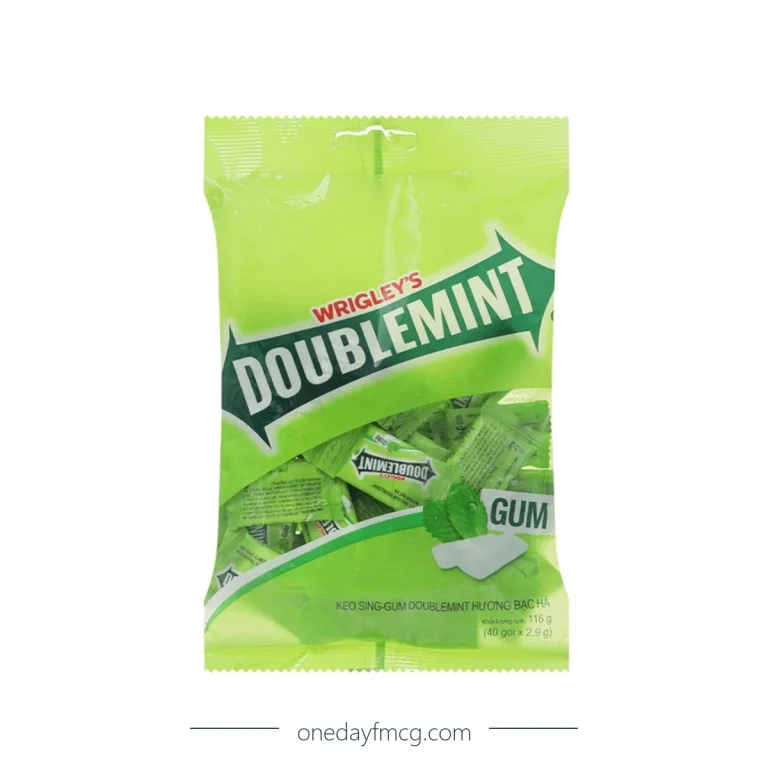 Doublemint Mint Flavored Chewing Gum 116g
