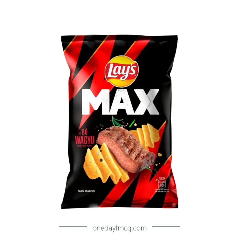 Lay's Max Wagyu Beef Flavored Potato Chips 42g