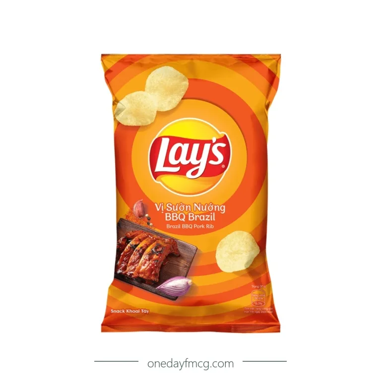 Lay's Brazilian Baked Ribs Flavored Potato Chips 90g