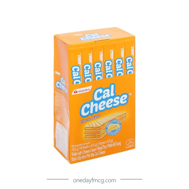 CalCheese Wafer With Cheese Cream Filling 153g