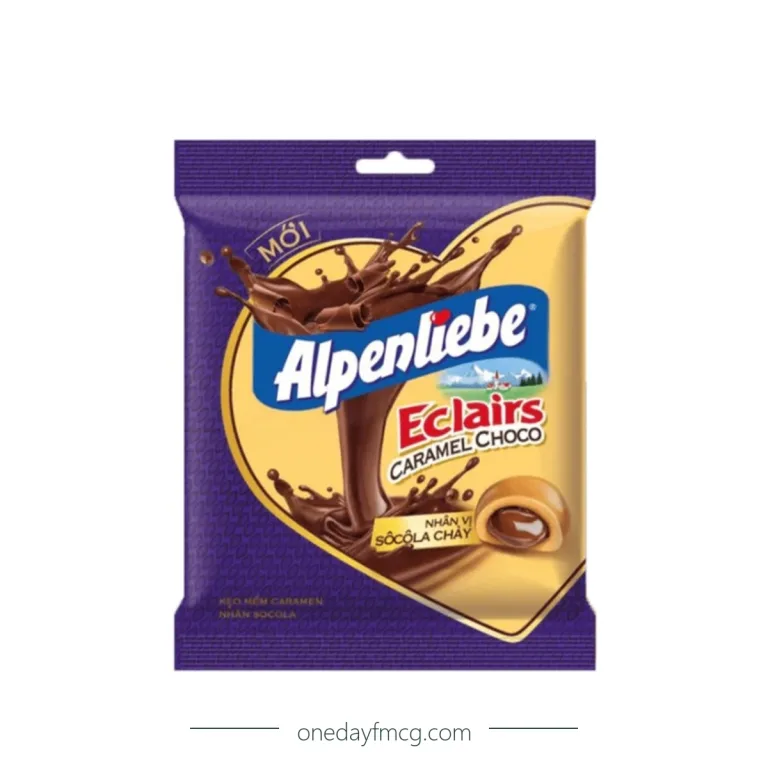 Alpenliebe Eclairs Caramel Choco Chewy Toffee 63.7g x 36 bags