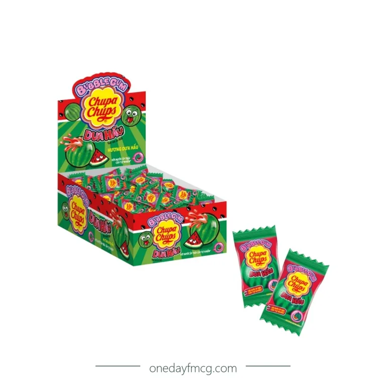 Chupa Chups Chewing Gum Watermelon 333g (4.5g x 74 pieces) x 20 boxes