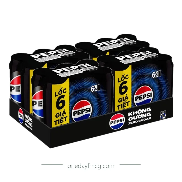 Pepsi Cola Zero Calories Soft Drink 320ml