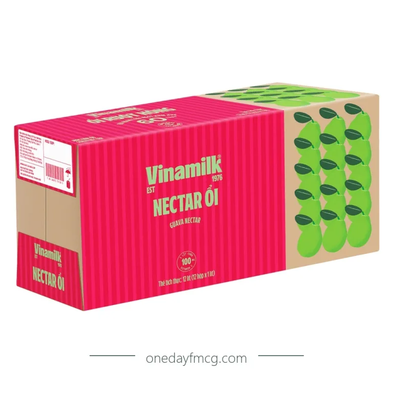 Vinamilk Guava Juice 1L x 12 boxes