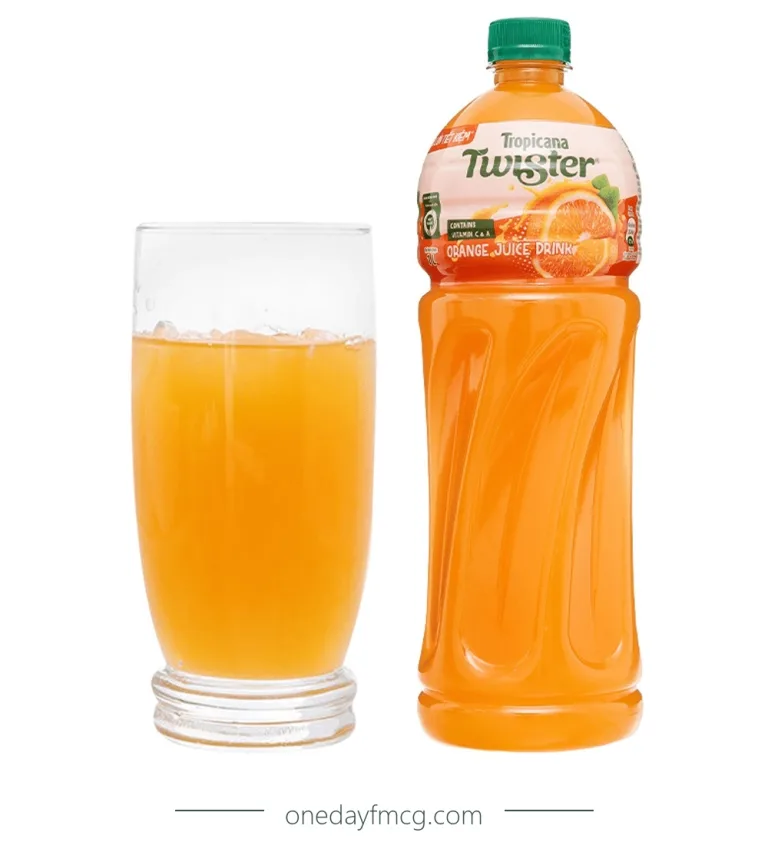 Tropicana Twister Orange Juice 1L x 12 bottles