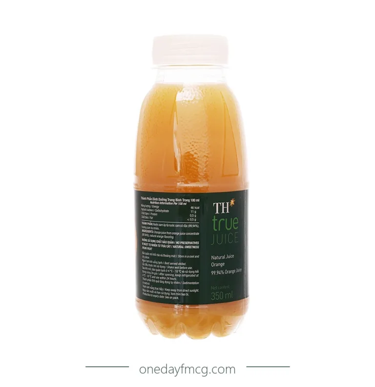 TH True Juice Orange 350ml x 24 bottles
