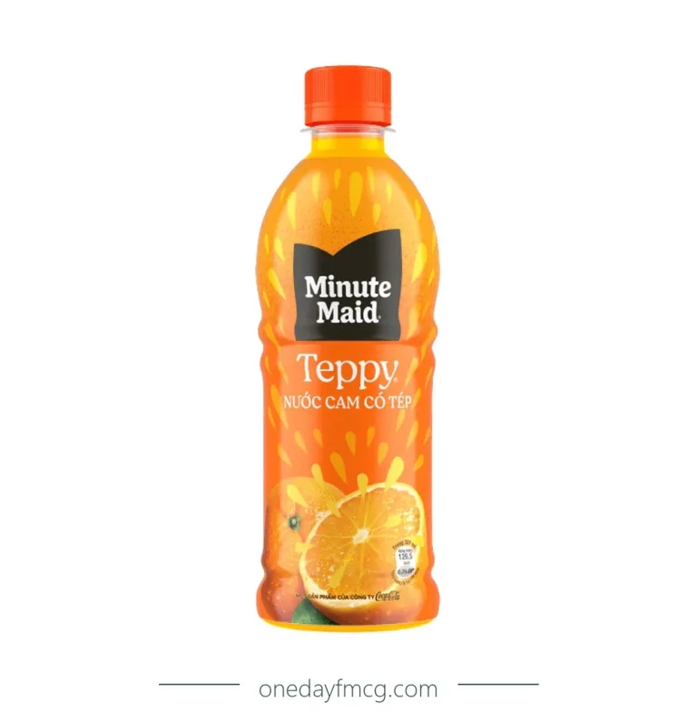 Teppy Orange Juice 327mL x 24 bottles