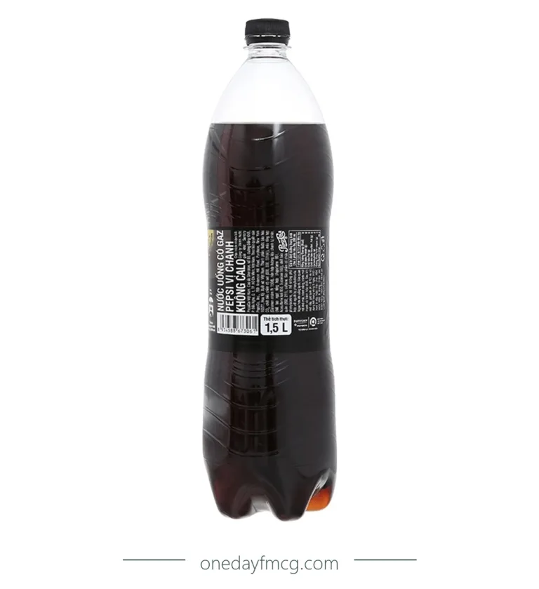 Pepsi Cola Zero Calories Lime Soft Drink 1.5L