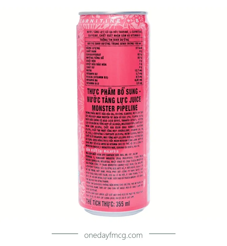 Monster Juice Energy Drink Pineline Punch 355ml