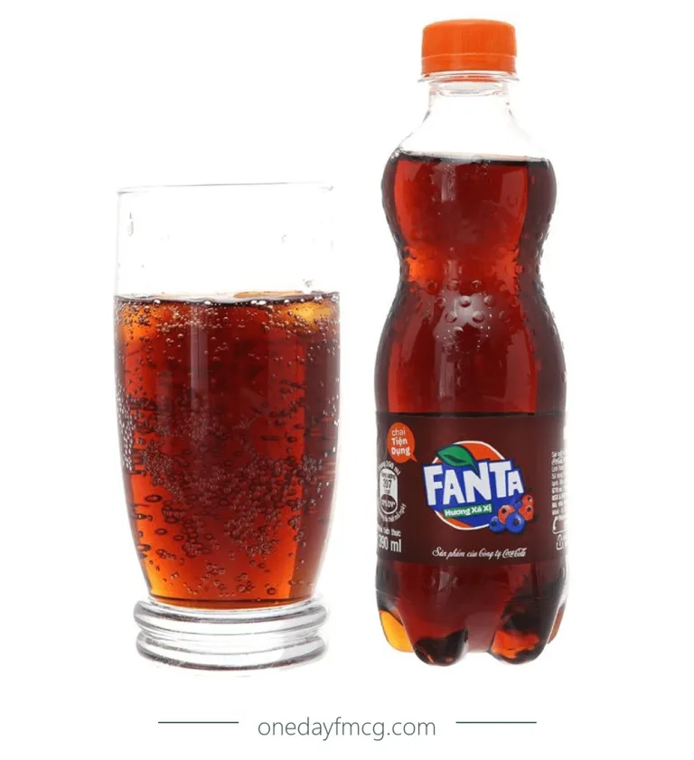 Fanta Sarsi Flavored Soft Drink 390mL
