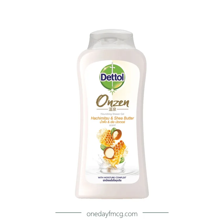 Dettol Onzen Nourishing Body Wash Honey & Shea Butter 200g