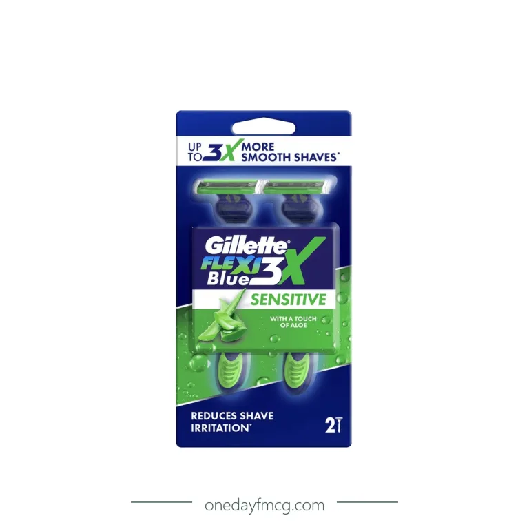 Gillette Razor Blue 3X Flexi Sensitive 2 x 16 packs